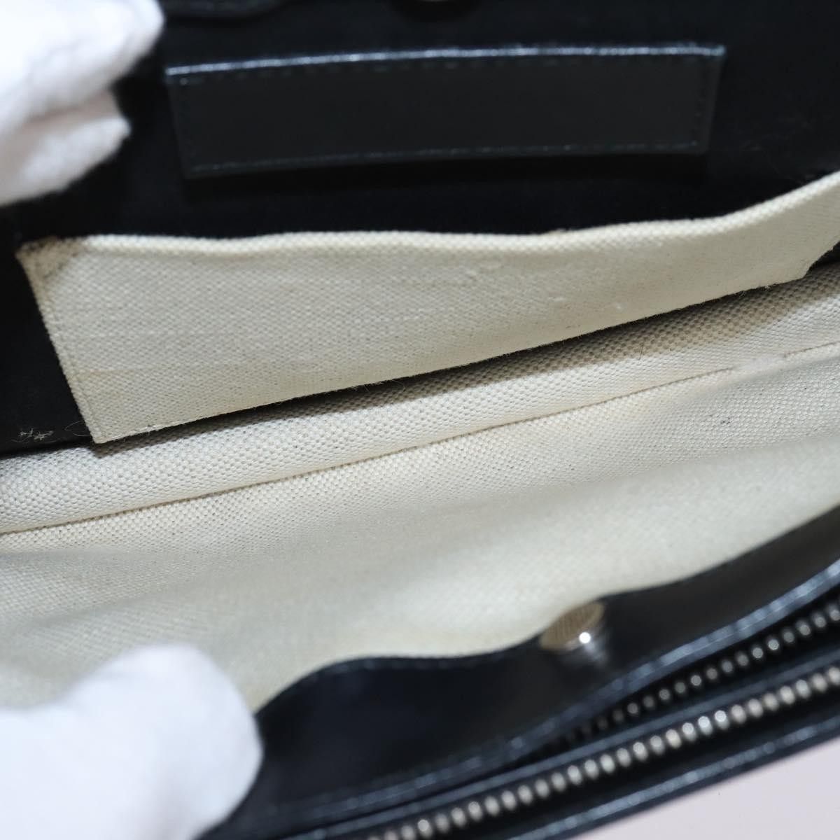 Balenciaga Balenciaga Navy Pochette Canvas and Leather Size ONE SIZE - 5 Thumbnail
