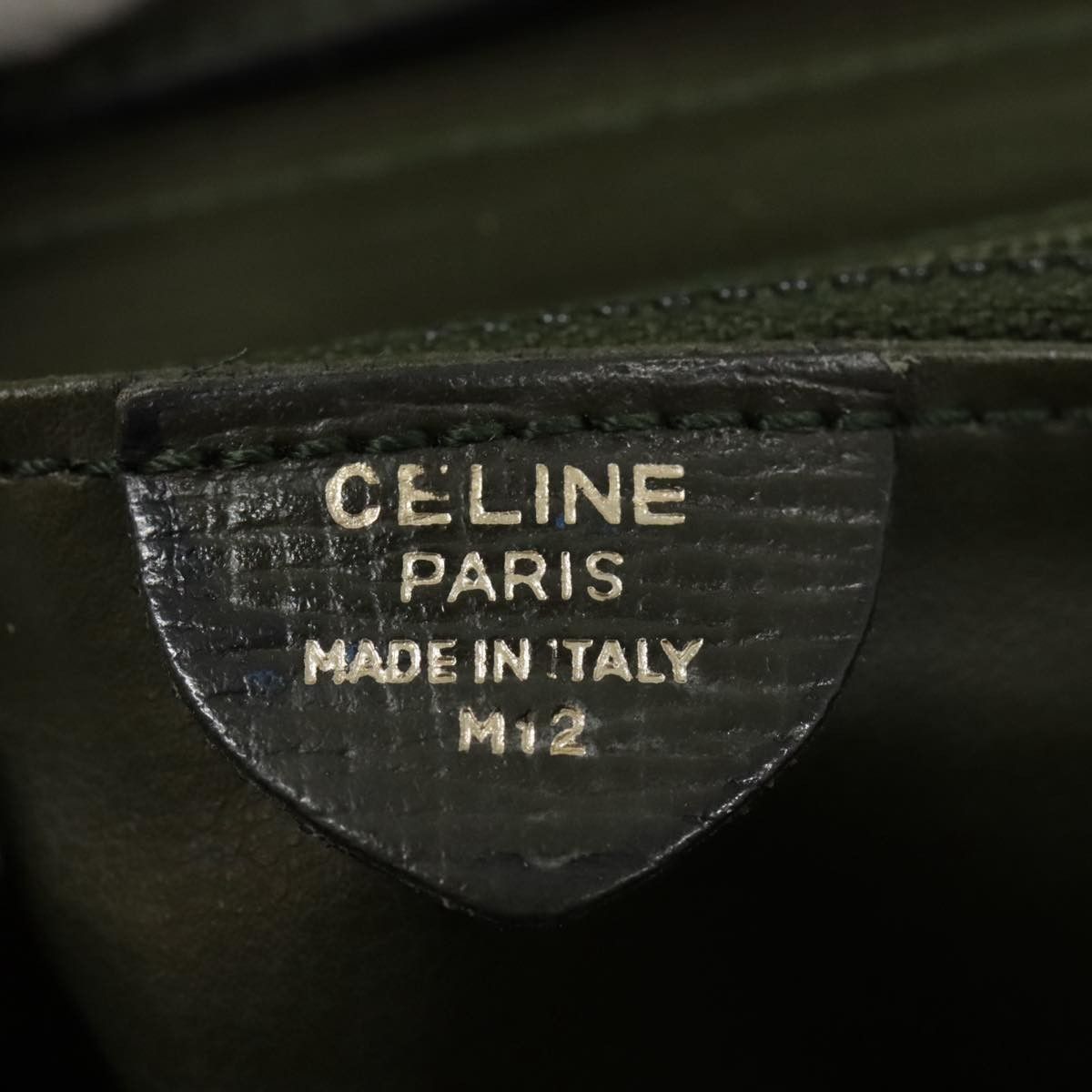 Celine Celine Vintage Circle Logo Crossbody Bag Leather Size ONE SIZE - 6 Thumbnail