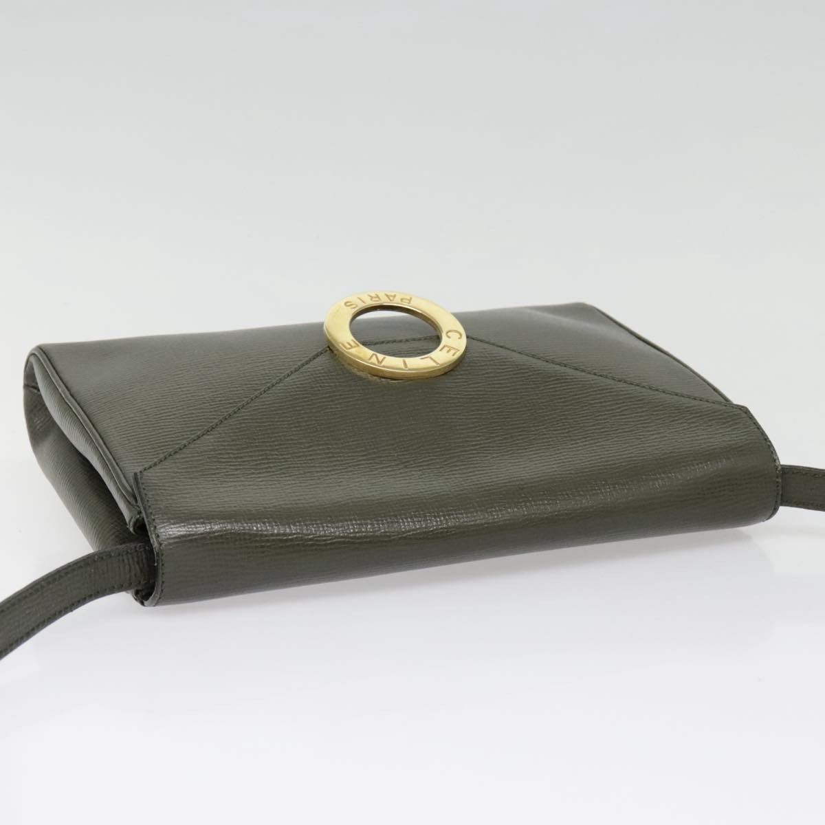 Celine Celine Vintage Circle Logo Crossbody Bag Leather Size ONE SIZE - 15 Thumbnail