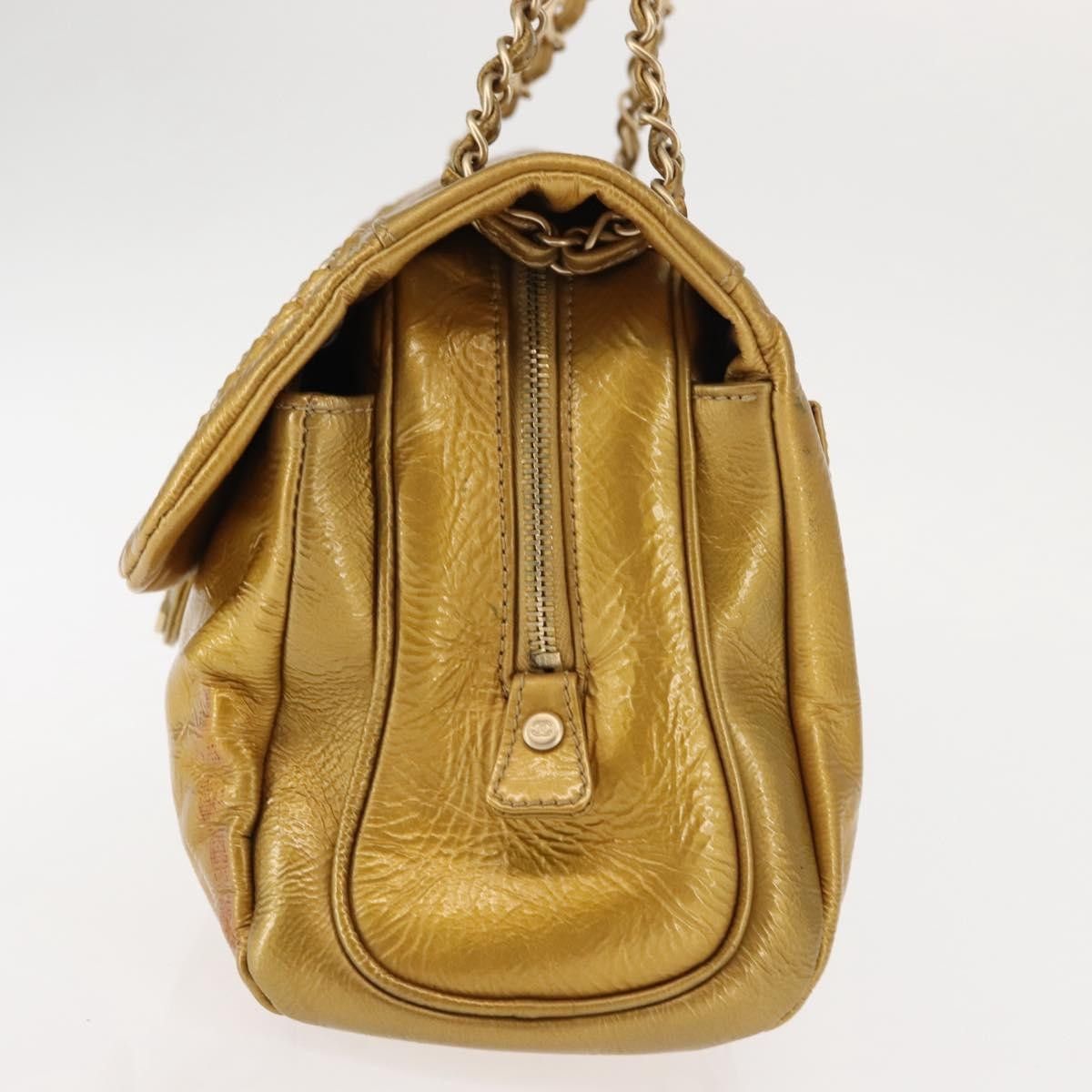 Chanel Chanel Luxe Ligne Flap Bag Patent Size ONE SIZE - 3 Thumbnail