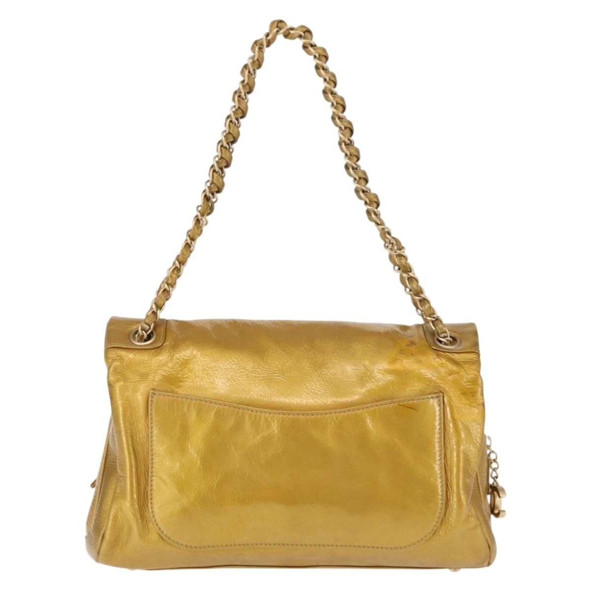 Chanel Chanel Luxe Ligne Flap Bag Patent Size ONE SIZE - 2 Thumbnail