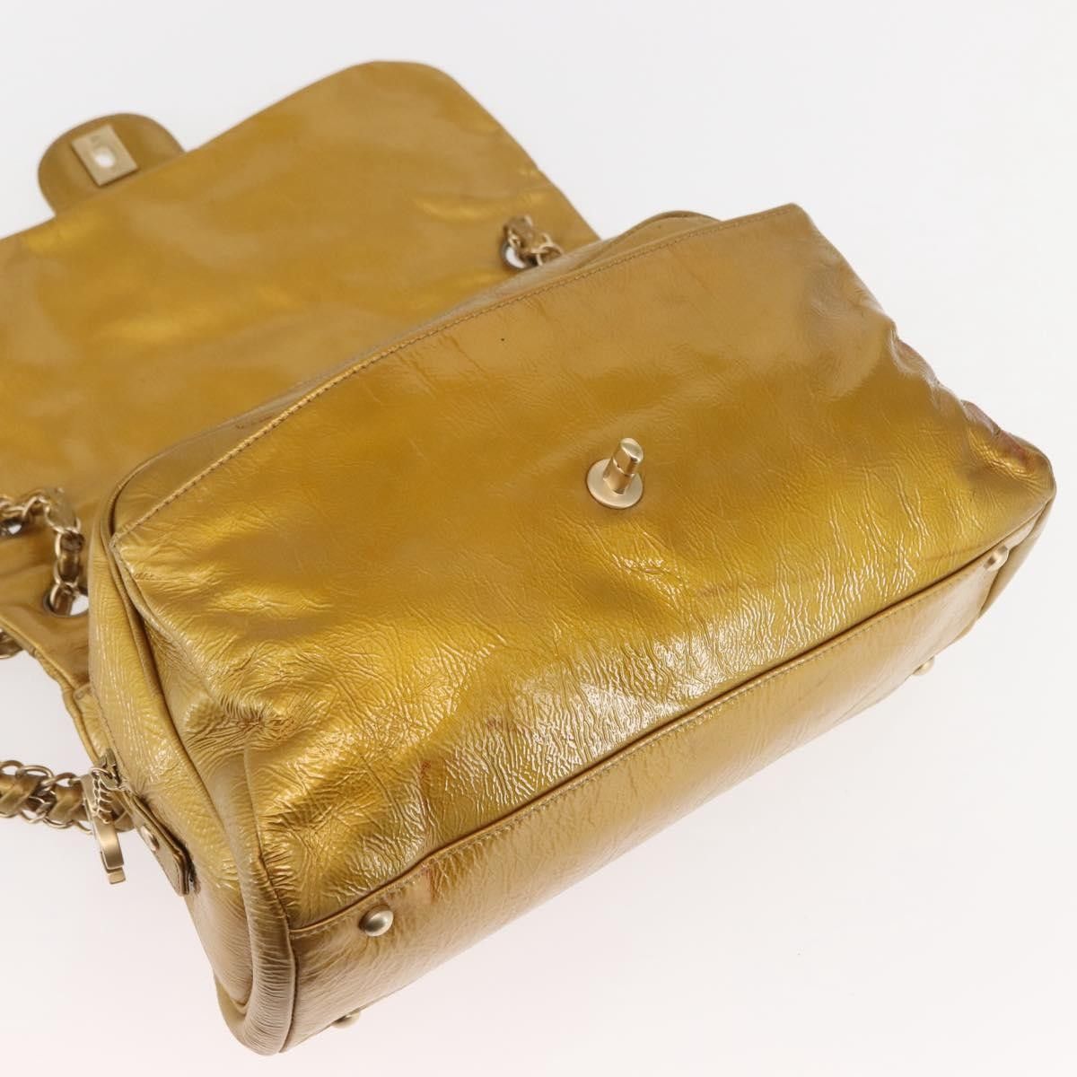 Chanel Chanel Luxe Ligne Flap Bag Patent Size ONE SIZE - 18 Thumbnail