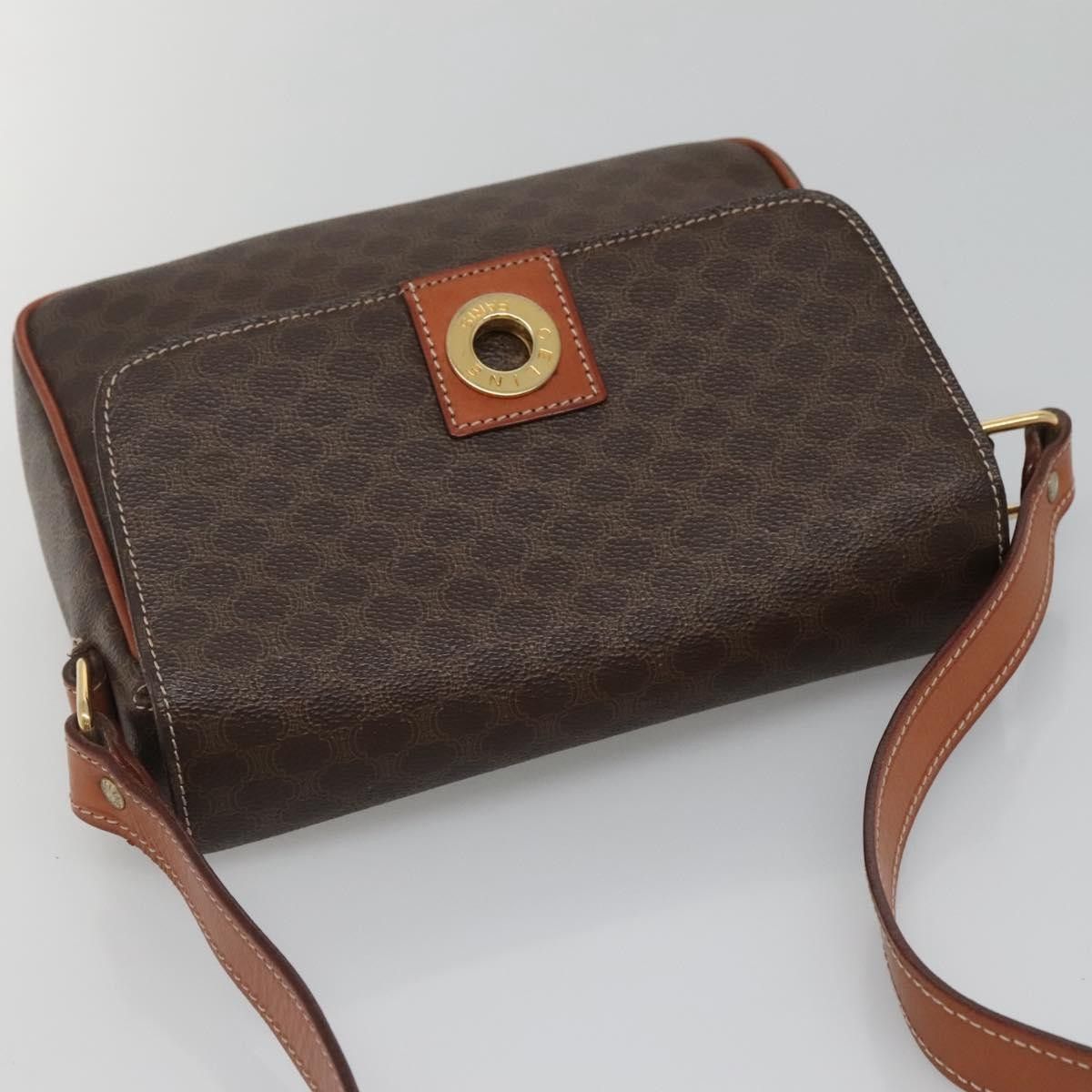 Celine Celine Vintage Macadam Shoulder Bag Canvas Size ONE SIZE - 15 Thumbnail