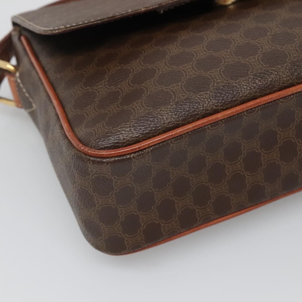 Celine Celine Vintage Macadam Shoulder Bag Canvas Size ONE SIZE - 9 Thumbnail