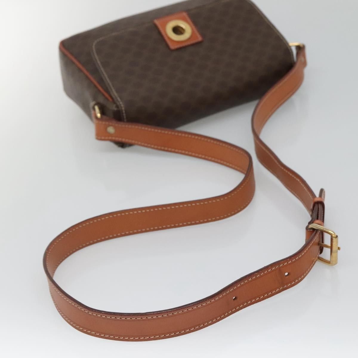 Celine Celine Vintage Macadam Shoulder Bag Canvas Size ONE SIZE - 8 Thumbnail