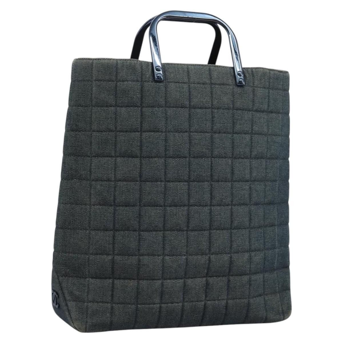 Chanel Chanel Chocolate Bar Tote Quilted Canvas Size ONE SIZE - 2 Thumbnail