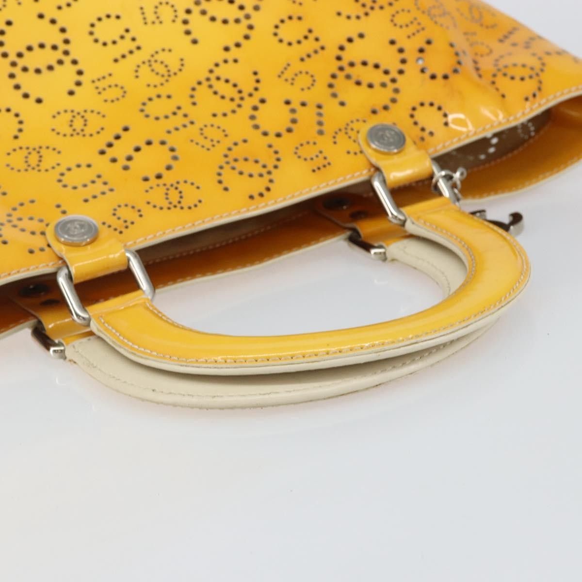 Chanel Chanel CC No.5 Shopping Tote Perforated Patent Size ONE SIZE - 8 Thumbnail
