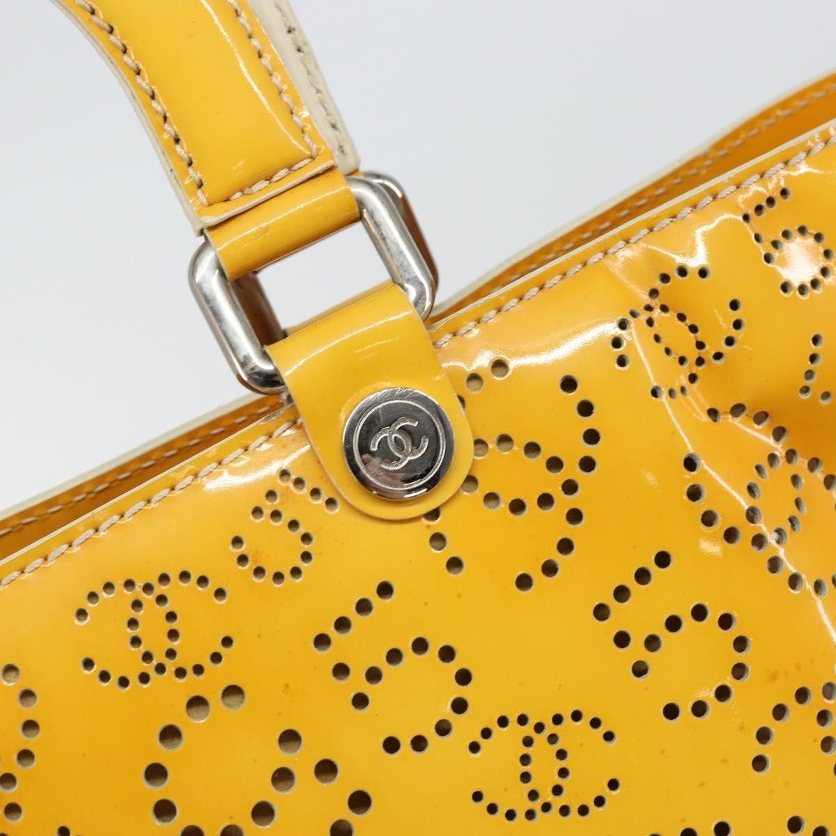 Chanel Chanel CC No.5 Shopping Tote Perforated Patent Size ONE SIZE - 13 Thumbnail
