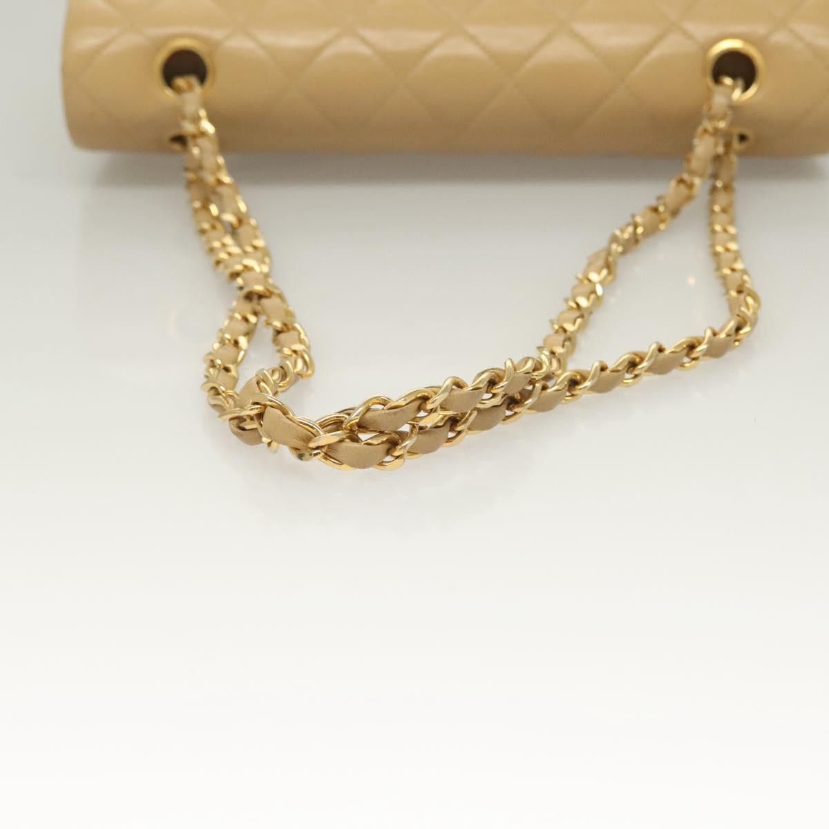 Chanel Chanel Vintage Classic Double Flap Bag Quilted Lambskin Size ONE SIZE - 8 Thumbnail