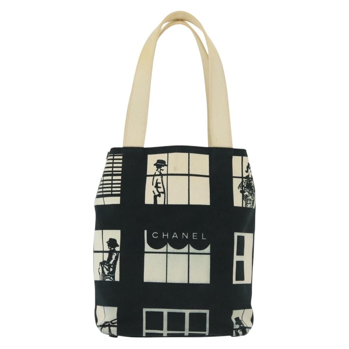Chanel Chanel Coco Window Tote Printed Canvas Size ONE SIZE - 18 Thumbnail