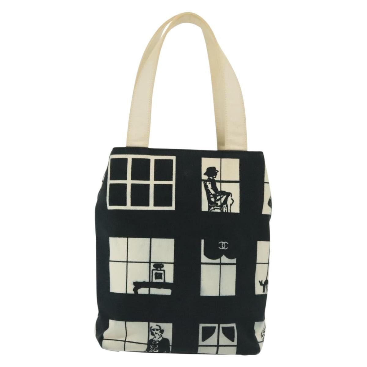Chanel Chanel Coco Window Tote Printed Canvas Size ONE SIZE - 2 Thumbnail