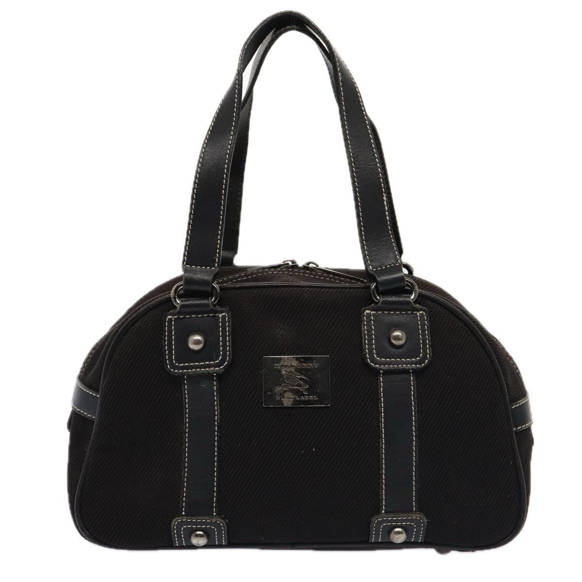 Burberry Burberry Nova Check Bowling Bag Canvas Size ONE SIZE - 13 Thumbnail