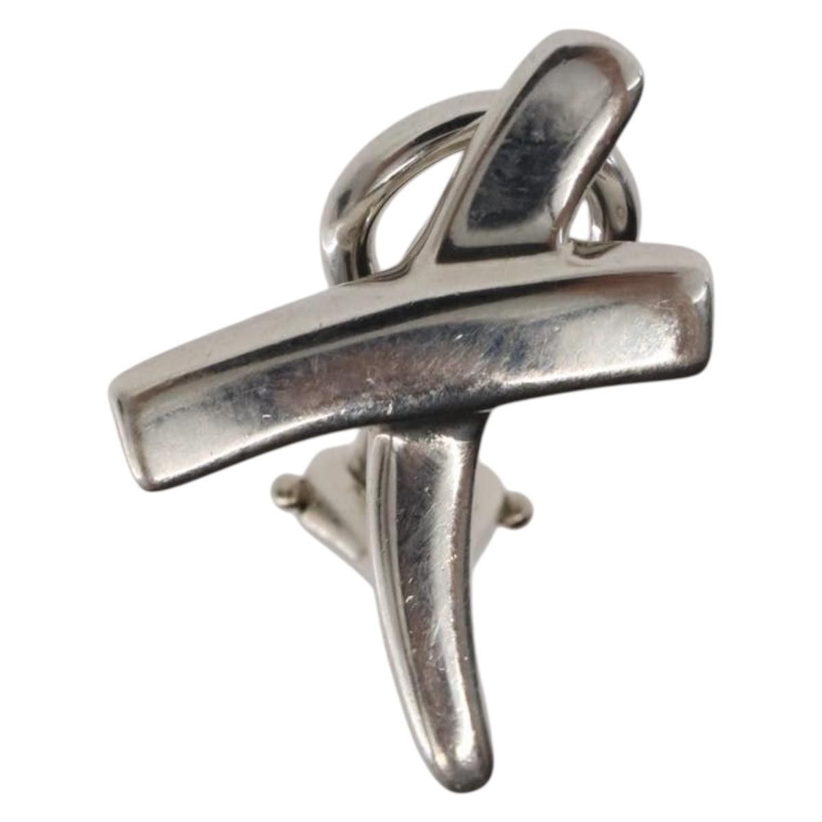 Tiffany & Co. Tiffany & Co. Paloma Picasso Graffiti X Clip-On Earrings Silver Size ONE SIZE - 4 Thumbnail