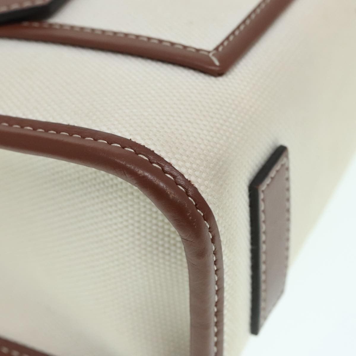 Burberry Burberry Freya Shopping Tote Canvas with Leather Size ONE SIZE - 8 Thumbnail