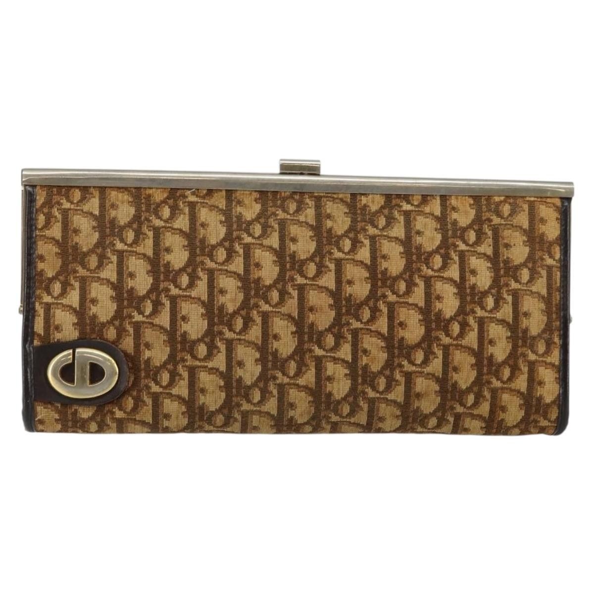 Dior Christian Dior Vintage Frame Clutch Diorissimo Canvas Size ONE SIZE - 2 Thumbnail