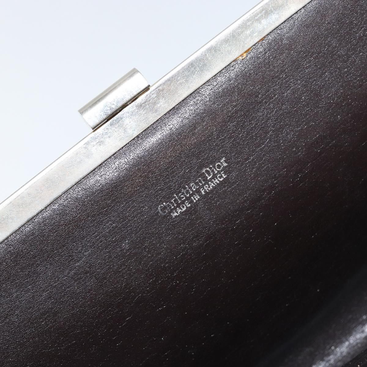 Dior Christian Dior Vintage Frame Clutch Diorissimo Canvas Size ONE SIZE - 14 Thumbnail