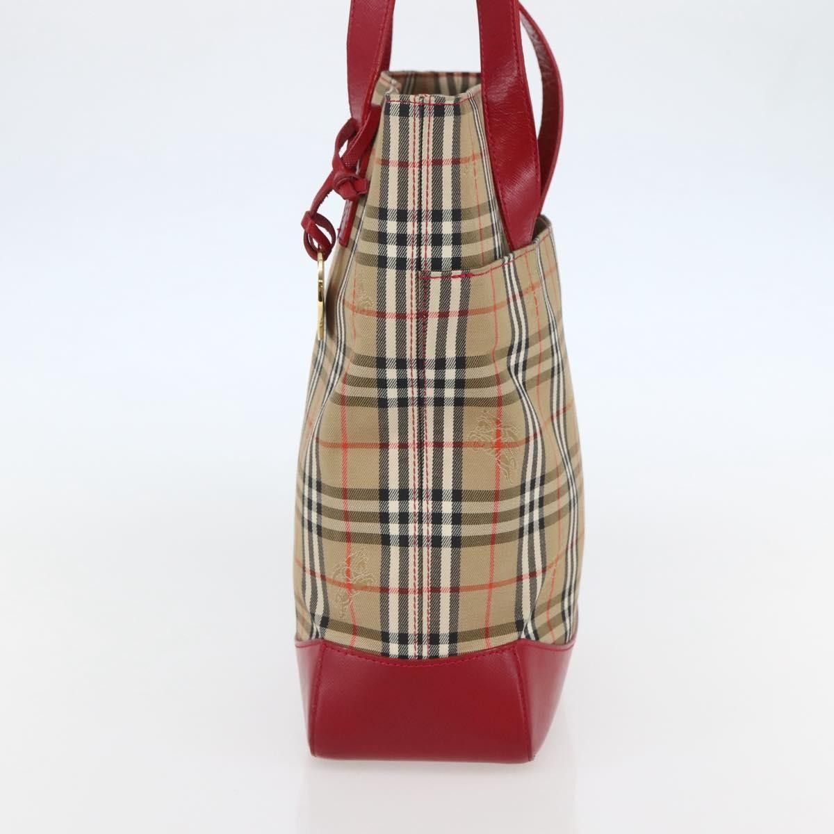 Burberry Burberry Nova Check Tote canvas check pattern Size ONE SIZE - 4 Thumbnail