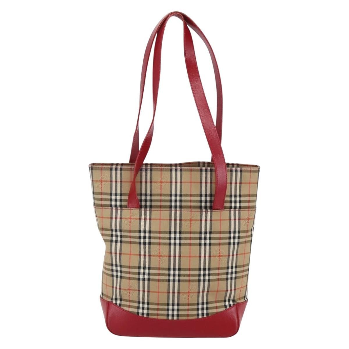 Burberry Burberry Nova Check Tote canvas check pattern Size ONE SIZE - 2 Thumbnail