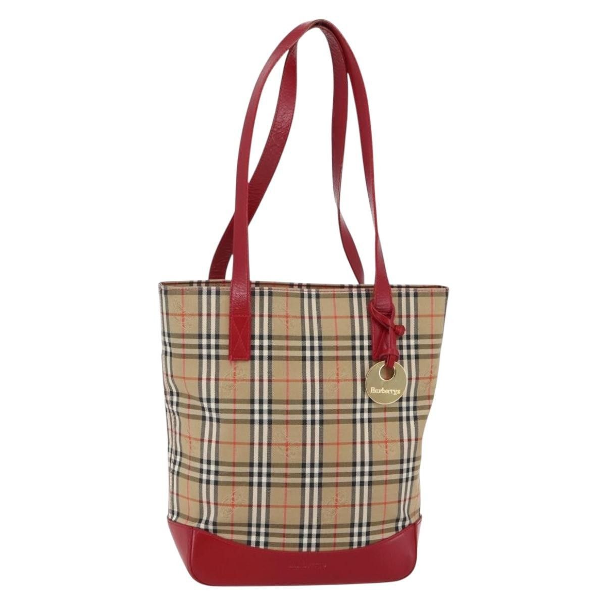 Burberry Burberry Nova Check Tote canvas check pattern Size ONE SIZE - 18 Thumbnail