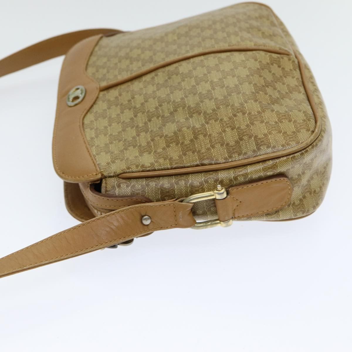 Celine Macadam Shoulder Bag Canvas