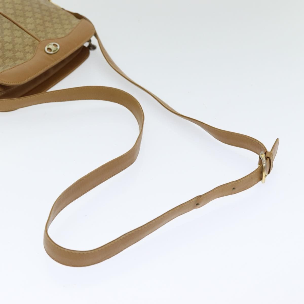 Celine Macadam Shoulder Bag Canvas