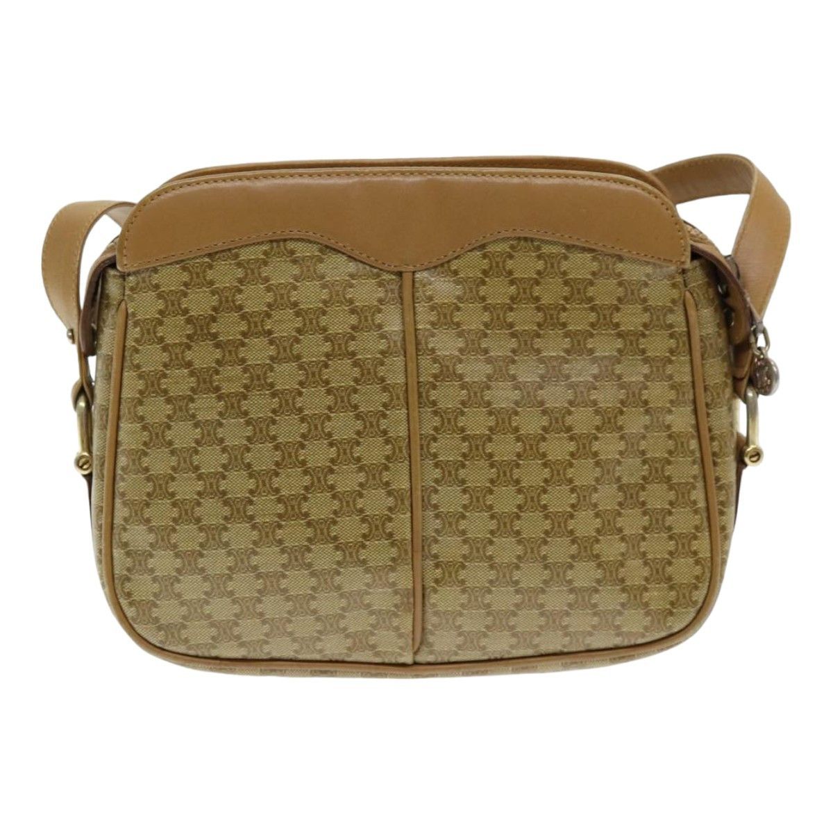 Celine Macadam Shoulder Bag Canvas