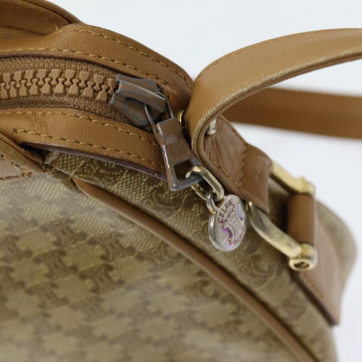 Celine Macadam Shoulder Bag Canvas
