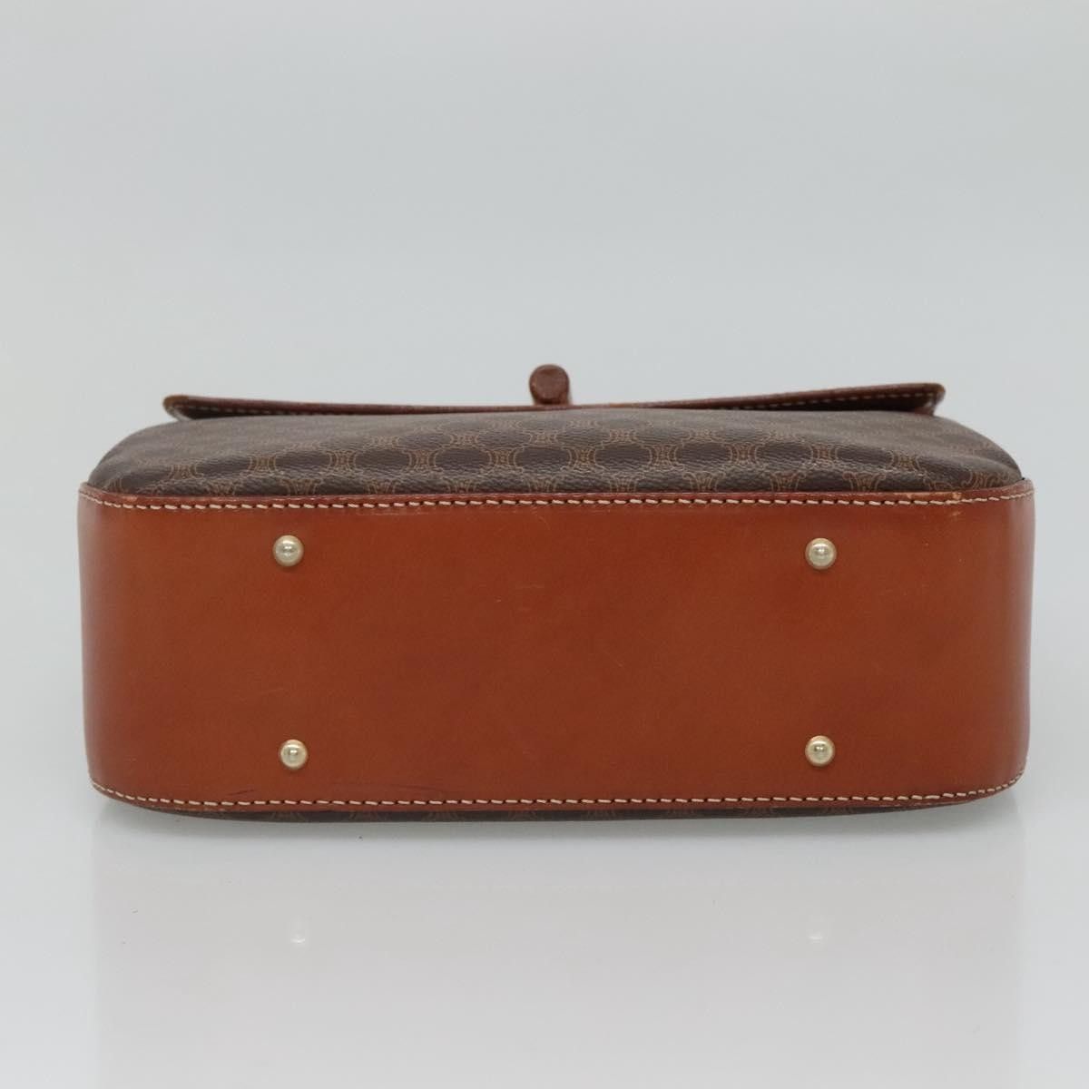 Celine Celine Vintage Convertible Top Handle Bag Macadam Coated Canvas Size ONE SIZE - 15 Thumbnail