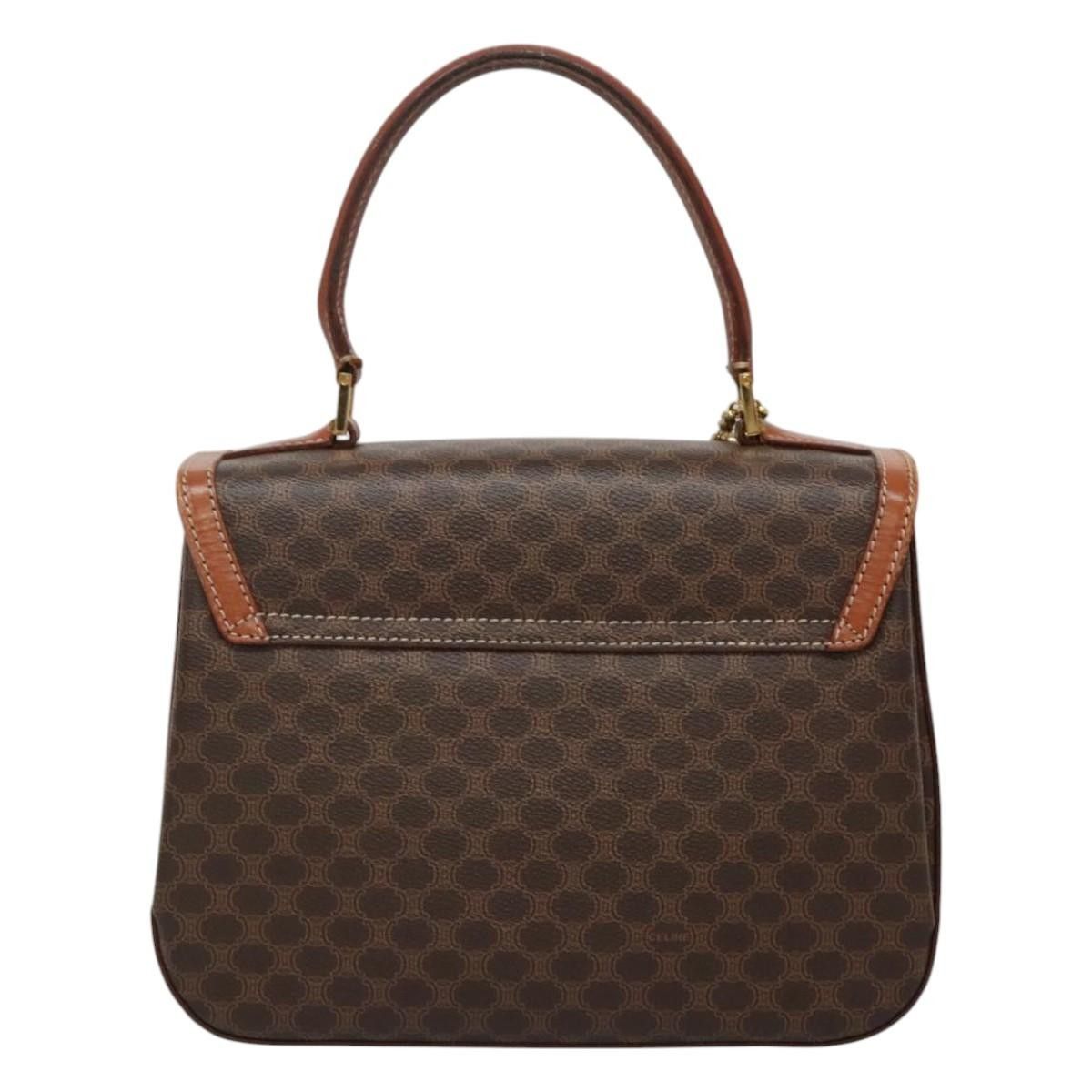 Celine Celine Vintage Convertible Top Handle Bag Macadam Coated Canvas Size ONE SIZE - 2 Thumbnail