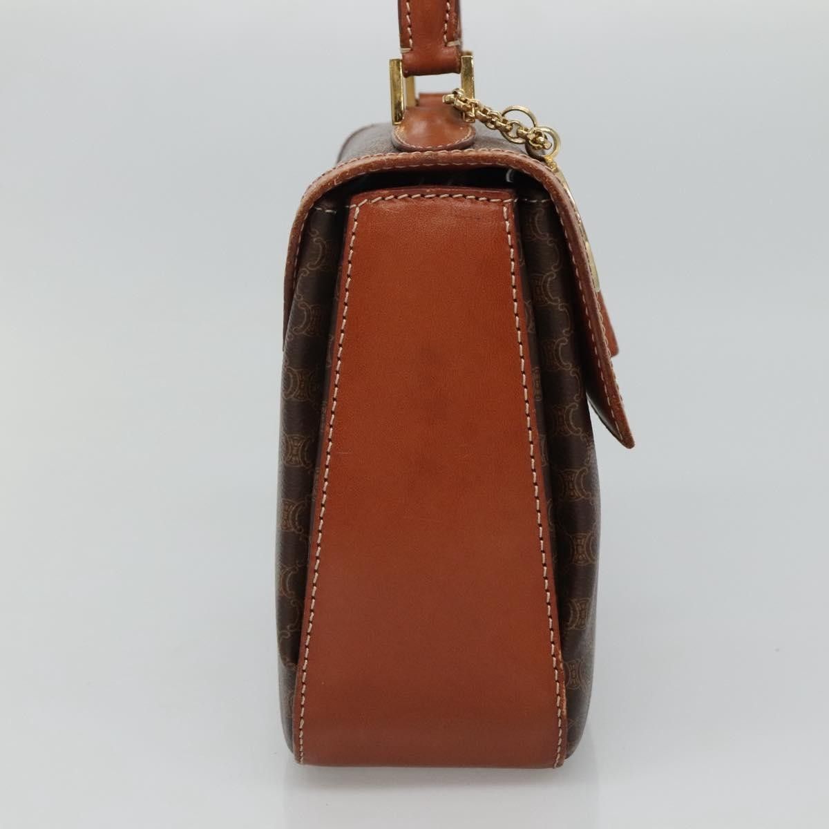 Celine Celine Vintage Convertible Top Handle Bag Macadam Coated Canvas Size ONE SIZE - 3 Thumbnail