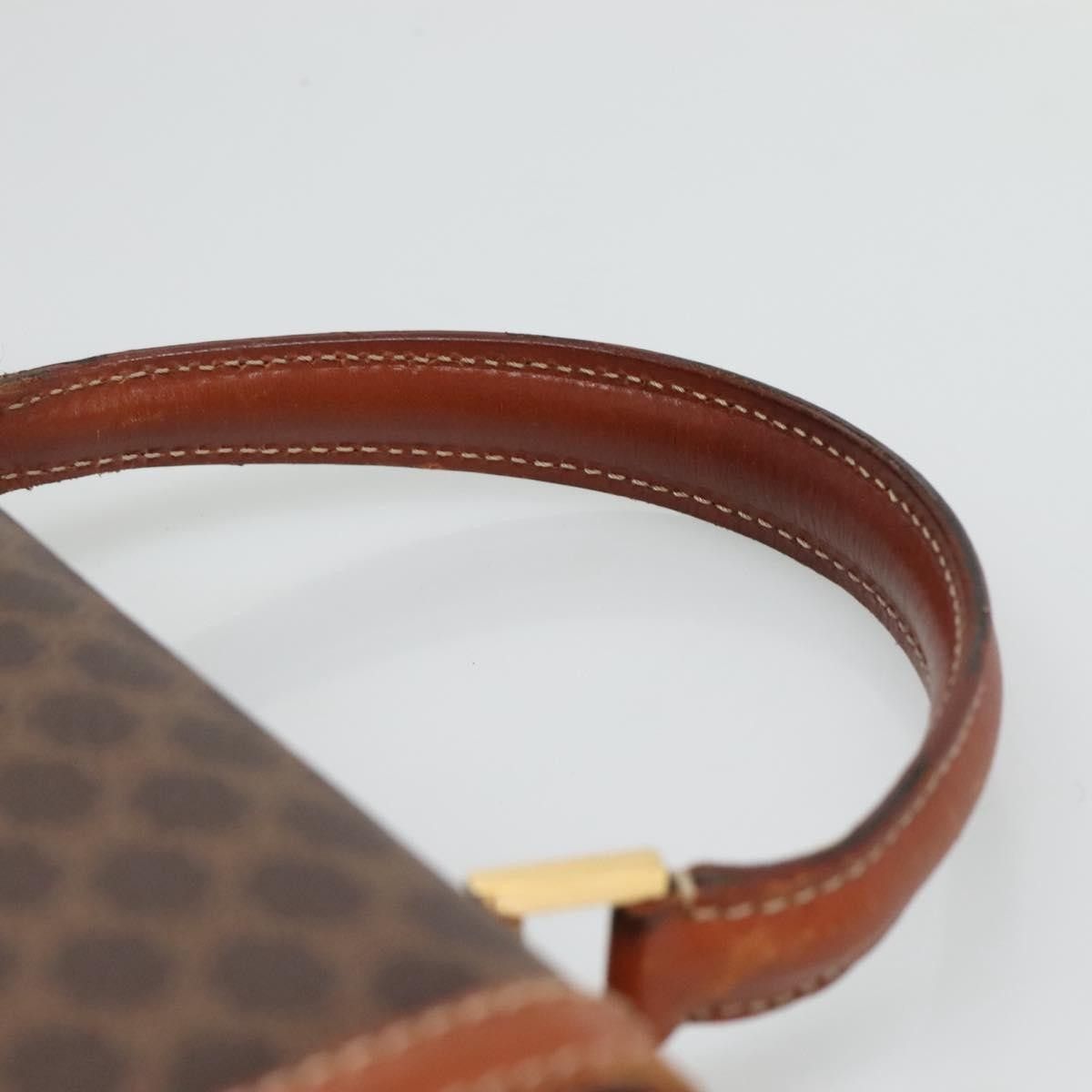 Celine Celine Vintage Convertible Top Handle Bag Macadam Coated Canvas Size ONE SIZE - 19 Thumbnail