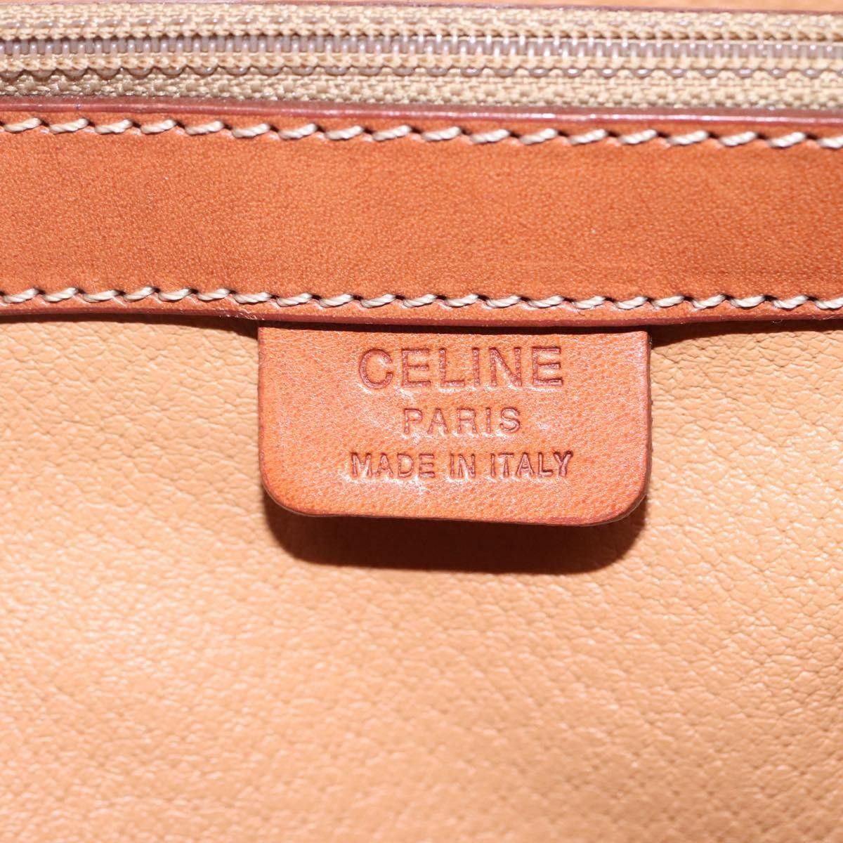 Celine Celine Vintage Convertible Top Handle Bag Macadam Coated Canvas Size ONE SIZE - 6 Thumbnail