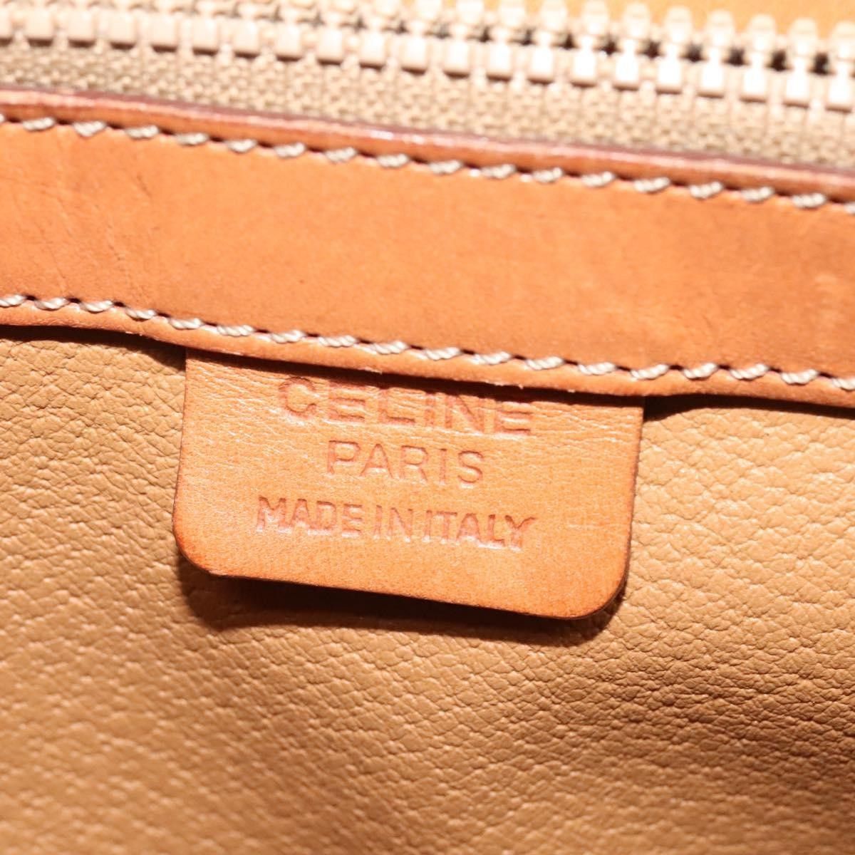 Celine Celine Vintage Convertible Top Handle Bag Macadam Coated Canvas Size ONE SIZE - 6 Thumbnail