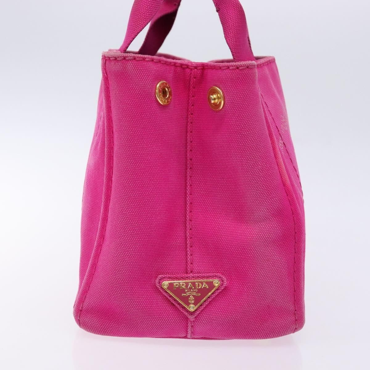 Prada Prada Canapa Open Tote Canvas Size ONE SIZE - 3 Thumbnail