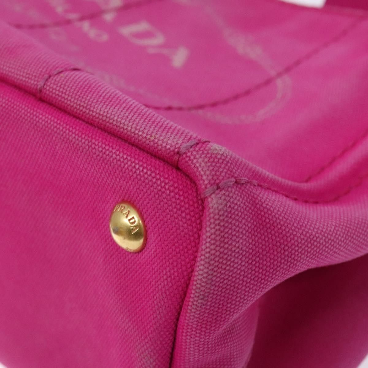 Prada Prada Canapa Open Tote Canvas Size ONE SIZE - 8 Thumbnail