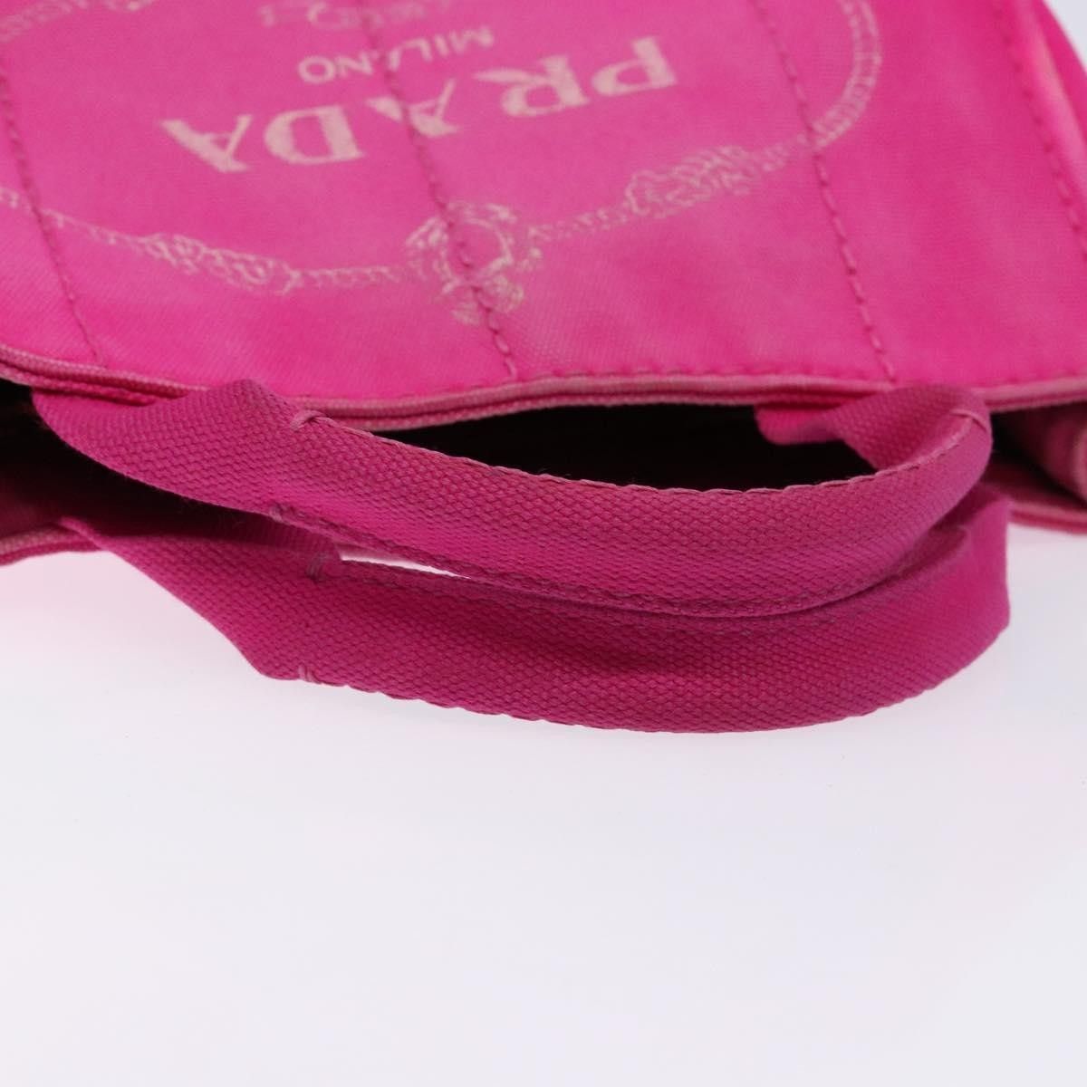 Prada Prada Canapa Open Tote Canvas Size ONE SIZE - 14 Thumbnail