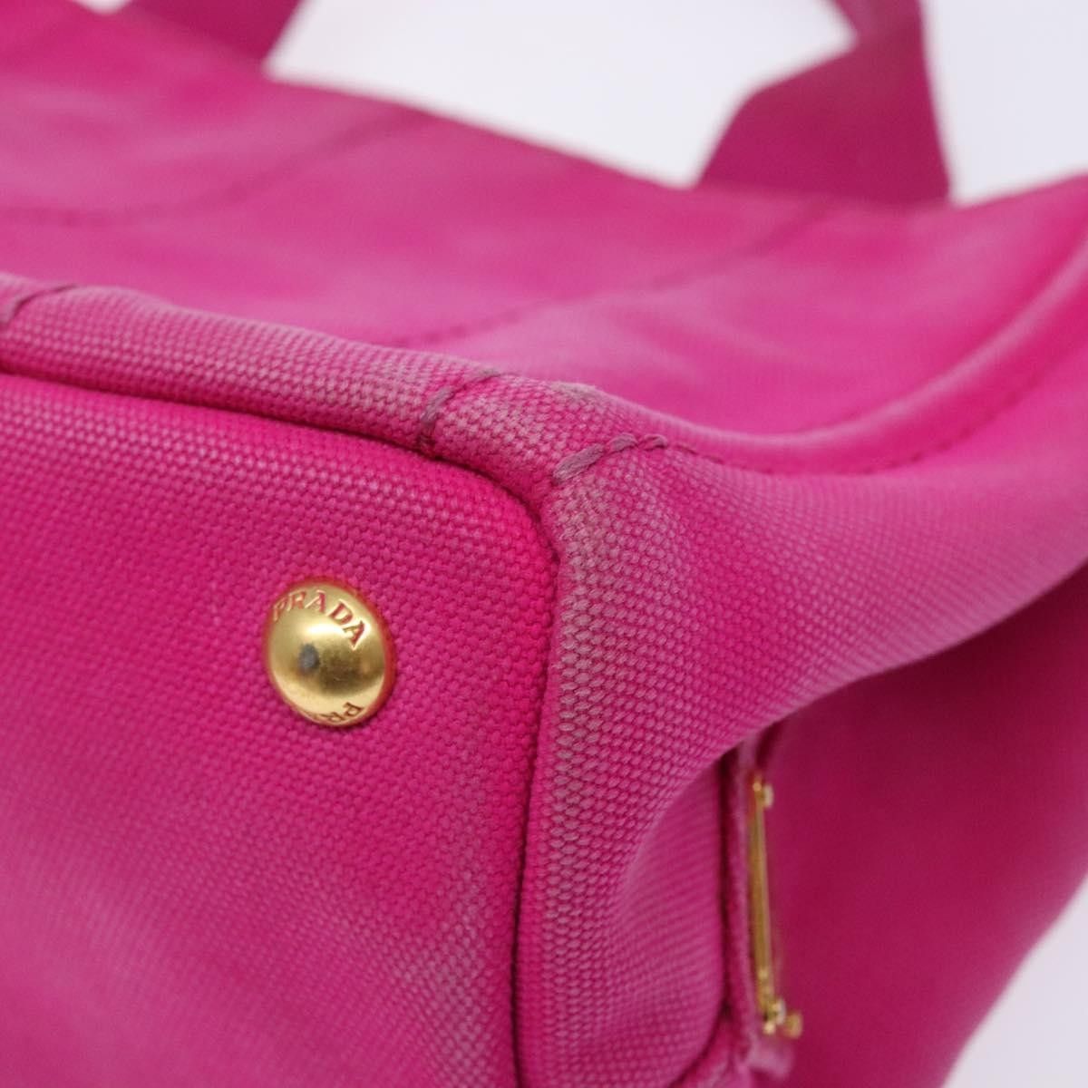 Prada Prada Canapa Open Tote Canvas Size ONE SIZE - 10 Thumbnail