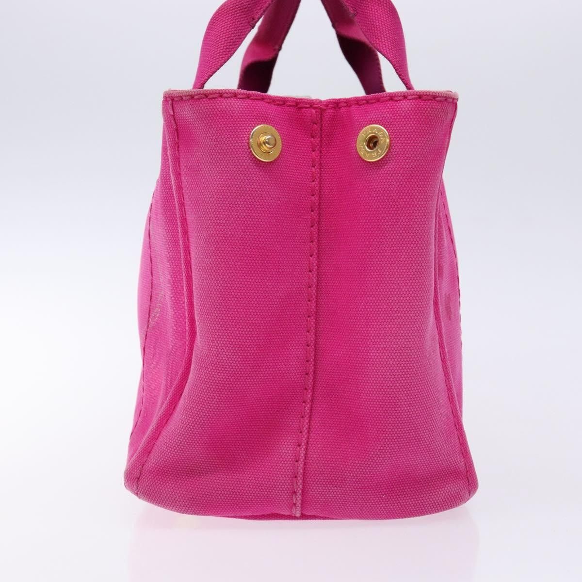 Prada Prada Canapa Open Tote Canvas Size ONE SIZE - 4 Thumbnail
