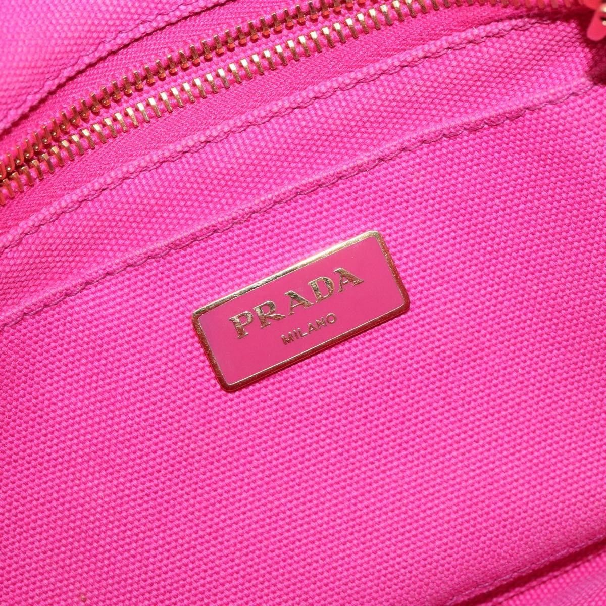 Prada Prada Canapa Open Tote Canvas Size ONE SIZE - 6 Thumbnail