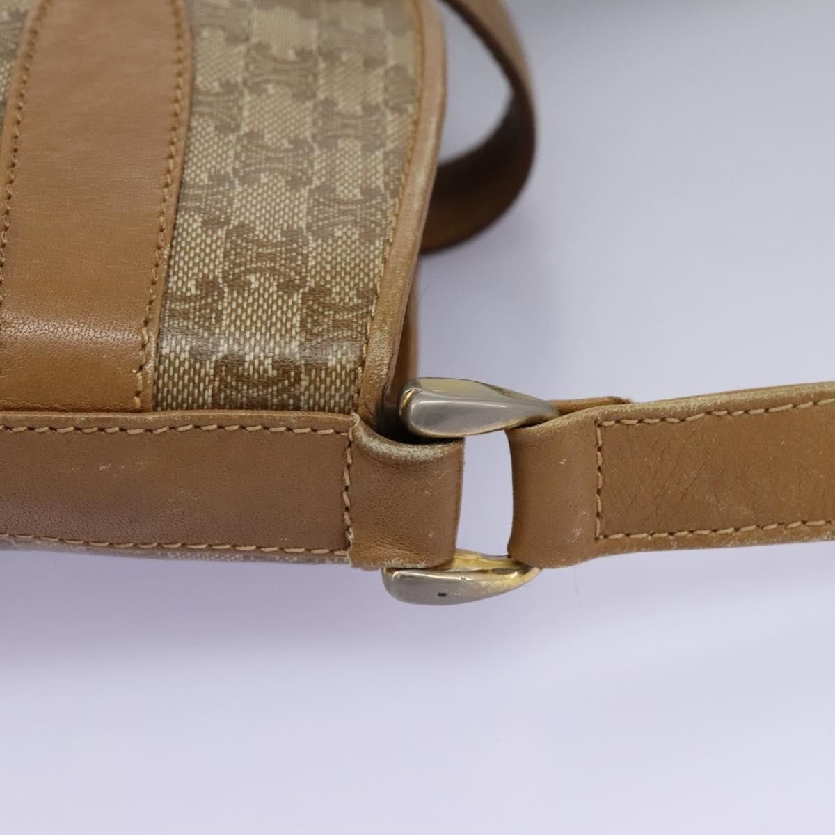 Celine Celine Vintage Macadam Shoulder Bag Canvas Size ONE SIZE - 16 Thumbnail