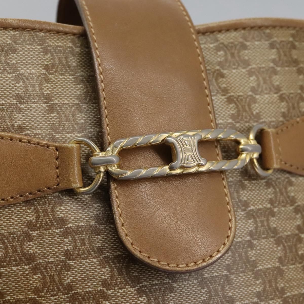 Celine Celine Vintage Macadam Shoulder Bag Canvas Size ONE SIZE - 13 Thumbnail