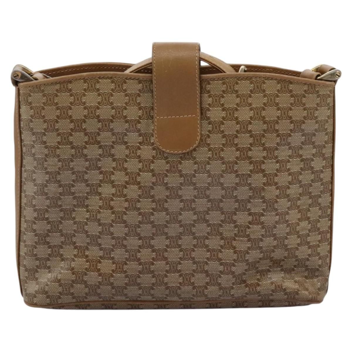 Celine Celine Vintage Macadam Shoulder Bag Canvas Size ONE SIZE - 2 Thumbnail
