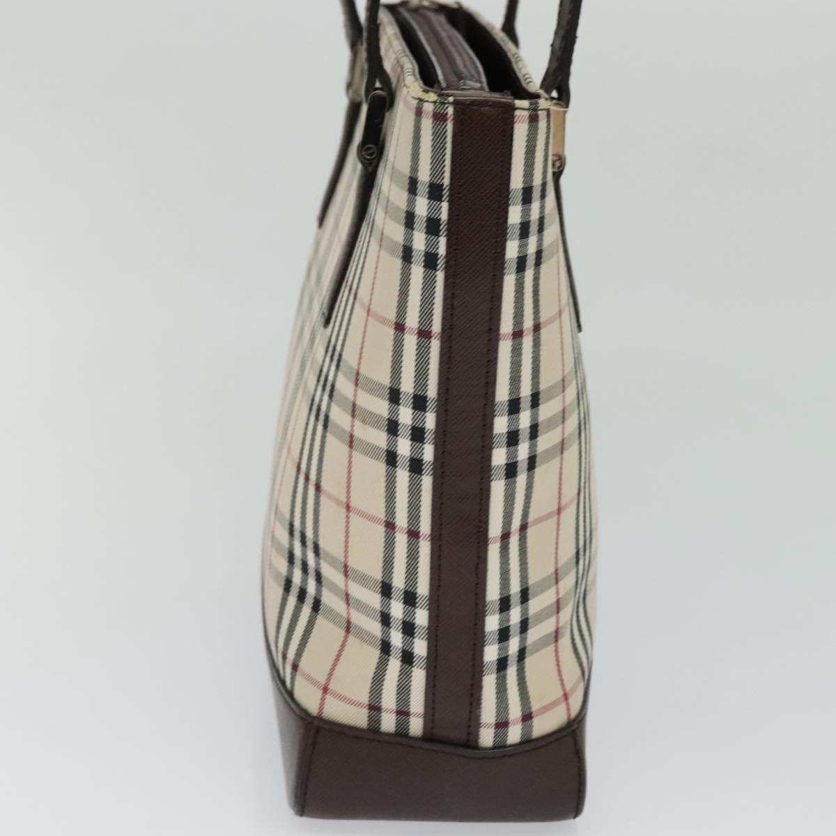 Burberry Burberry Nova Check Tote canvas check pattern Size ONE SIZE - 4 Thumbnail