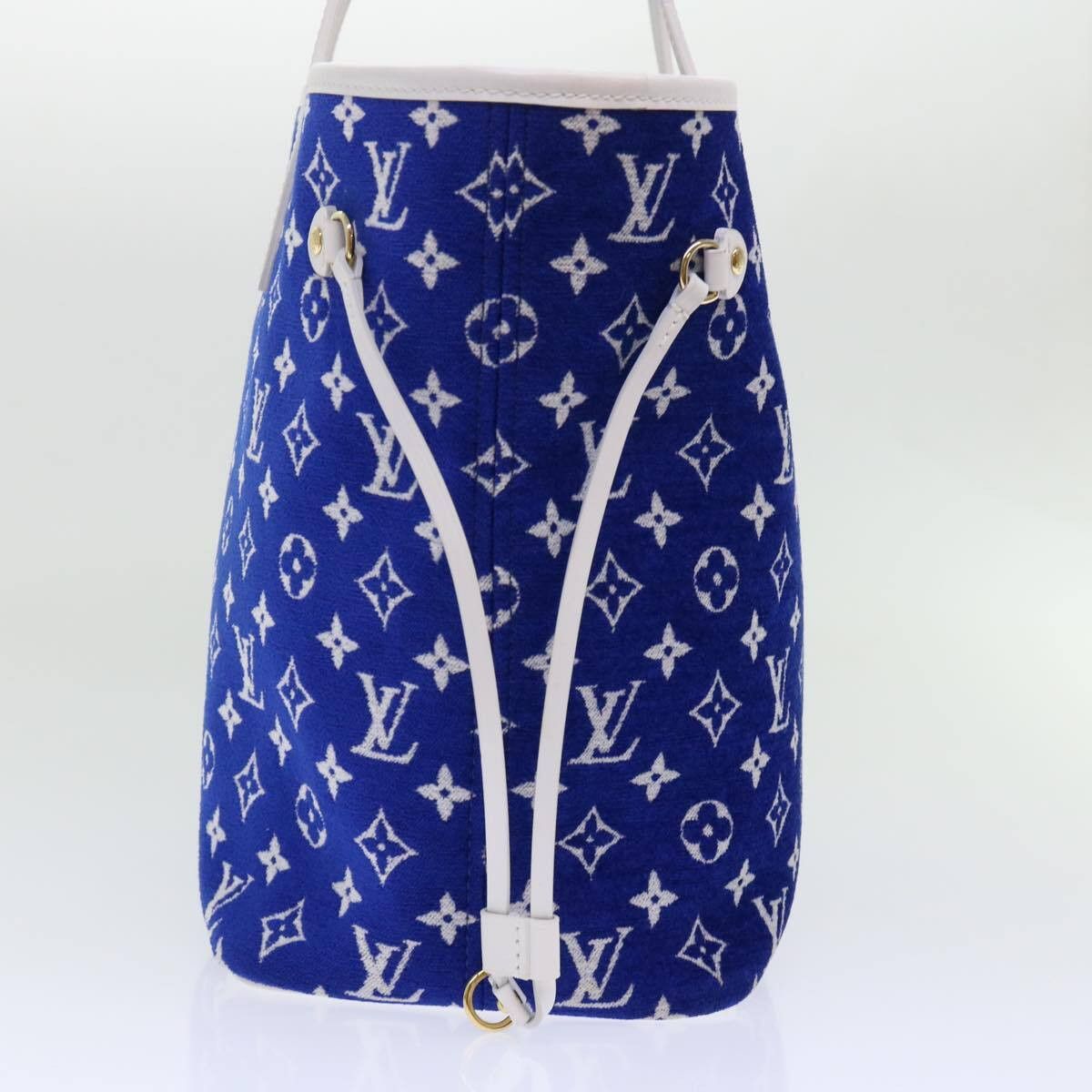 Louis Vuitton Louis Vuitton Neverfull NM Tote LV Match Monogram Jacquard Velvet Size ONE SIZE - 3 Thumbnail