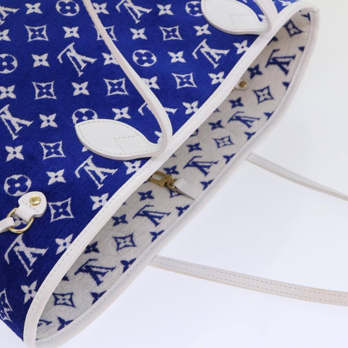 Louis Vuitton Louis Vuitton Neverfull NM Tote LV Match Monogram Jacquard Velvet Size ONE SIZE - 15 Thumbnail