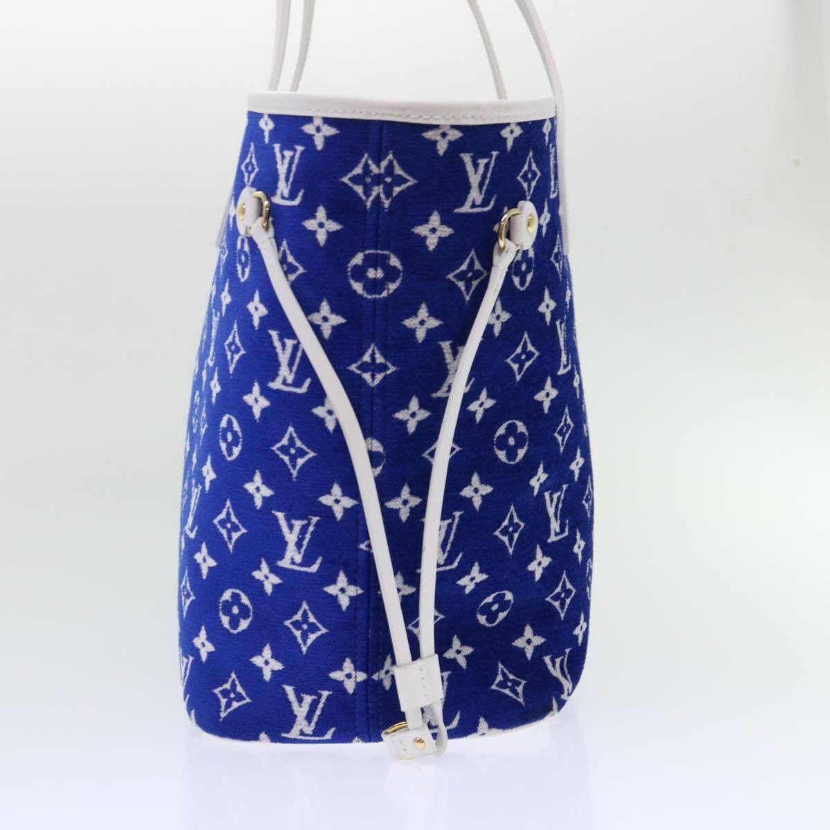 Louis Vuitton Louis Vuitton Neverfull NM Tote LV Match Monogram Jacquard Velvet Size ONE SIZE - 4 Thumbnail