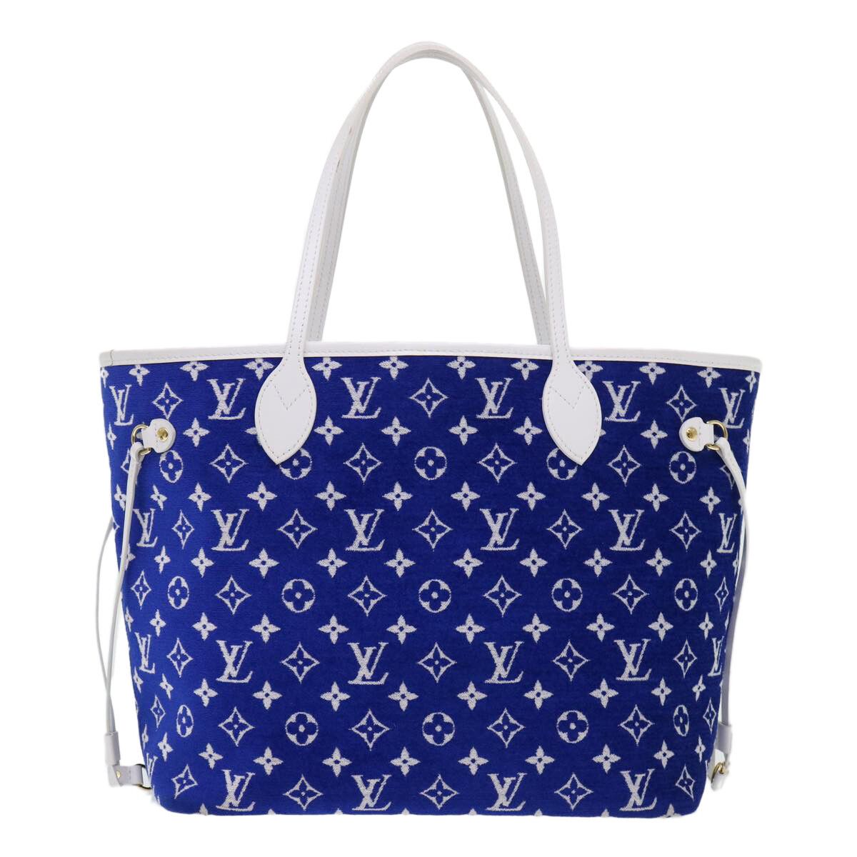 Louis Vuitton Louis Vuitton Neverfull NM Tote LV Match Monogram Jacquard Velvet Size ONE SIZE - 18 Thumbnail