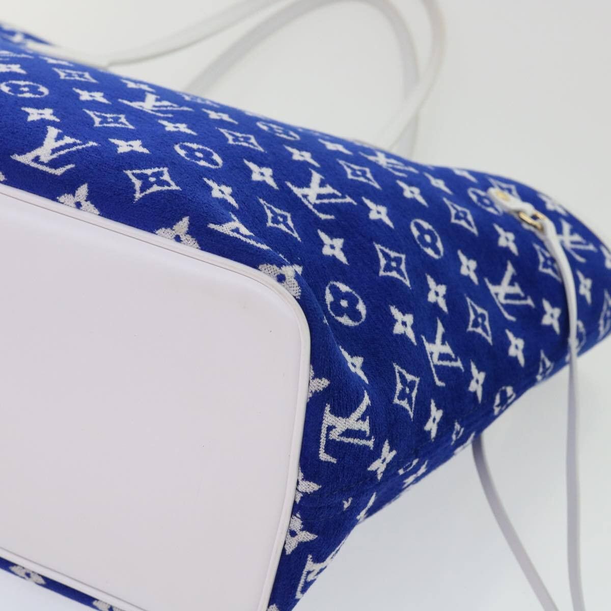 Louis Vuitton Louis Vuitton Neverfull NM Tote LV Match Monogram Jacquard Velvet Size ONE SIZE - 9 Thumbnail