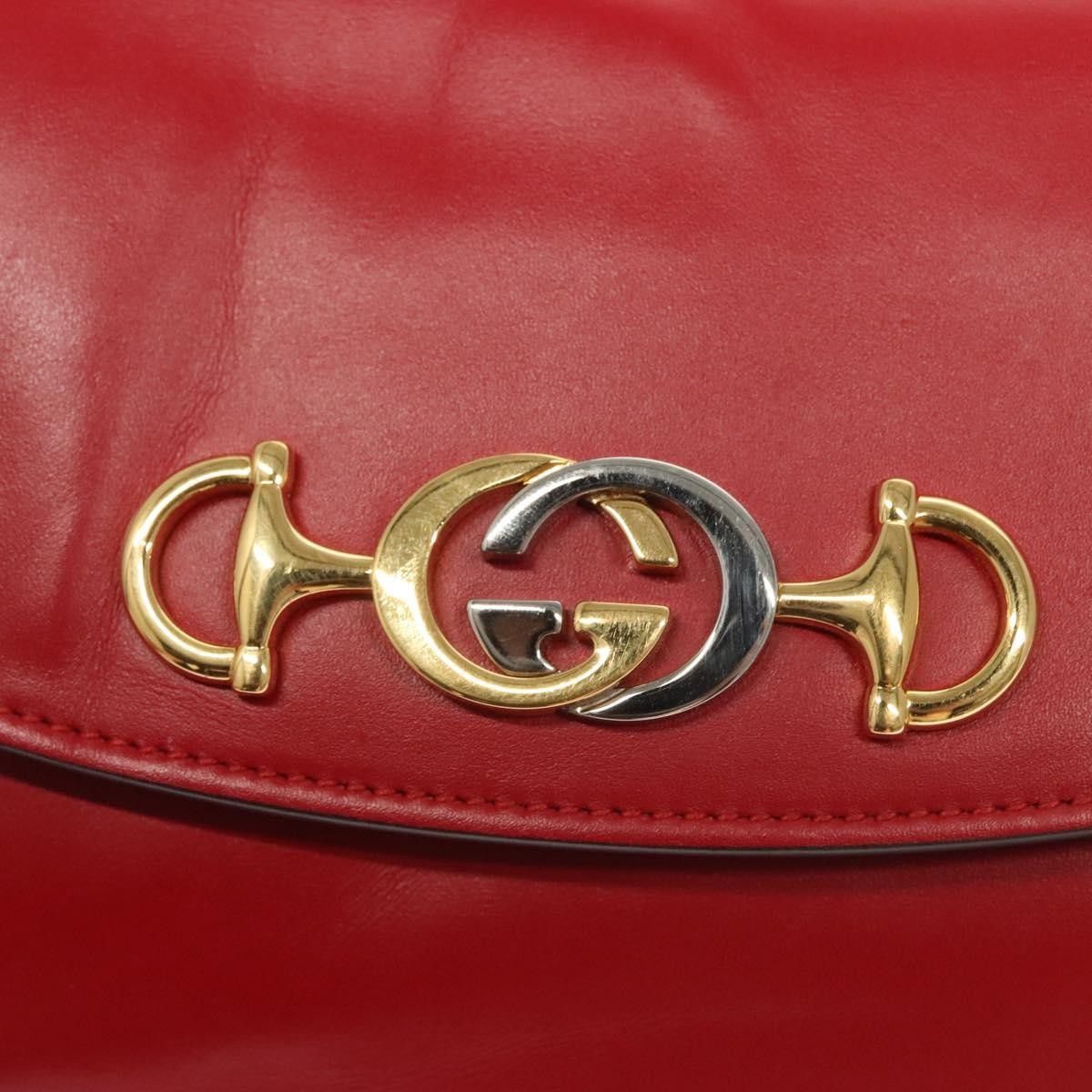 Gucci Gucci Zumi Shoulder Bag Leather Size ONE SIZE - 13 Thumbnail
