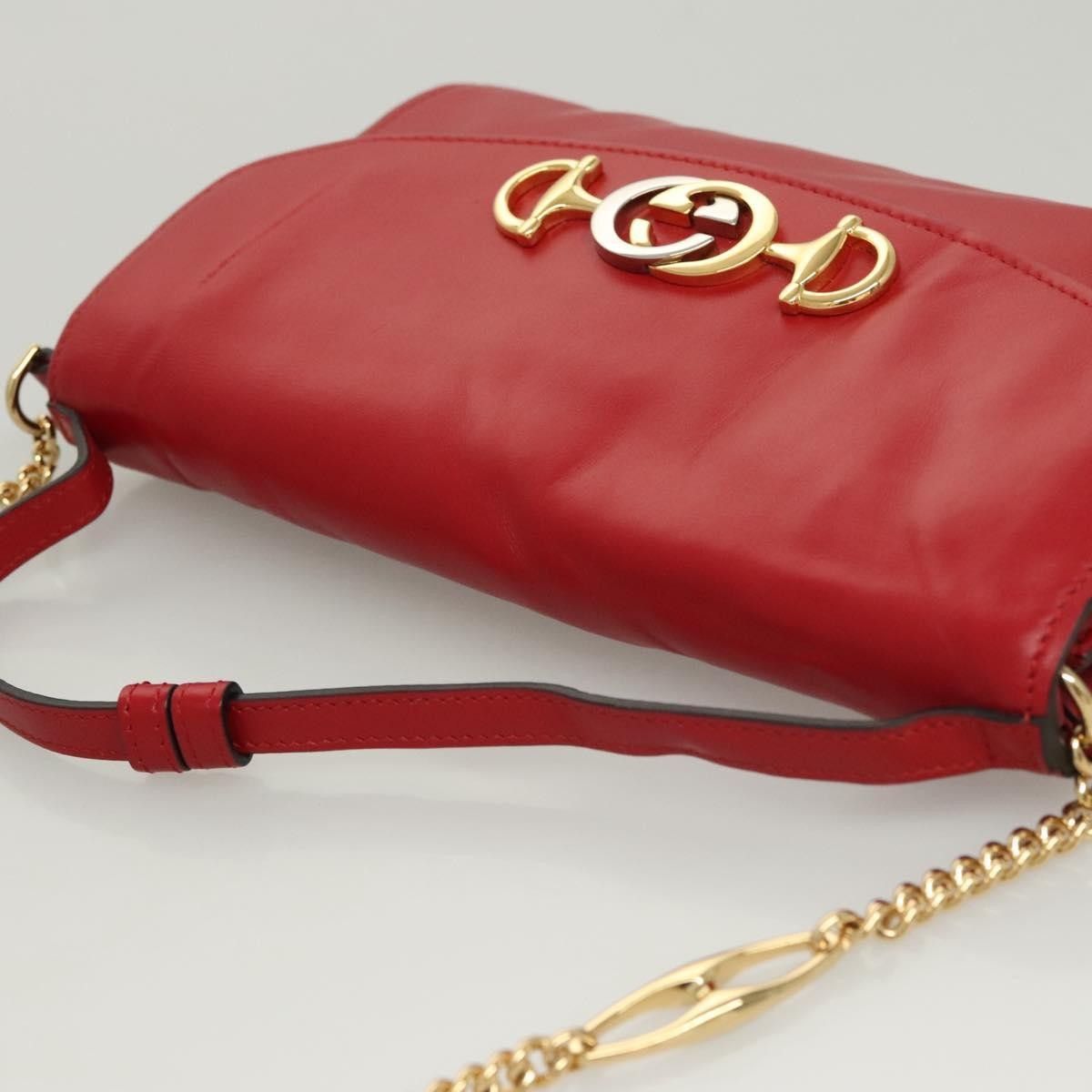 Gucci Gucci Zumi Shoulder Bag Leather Size ONE SIZE - 8 Thumbnail